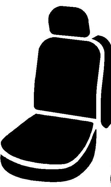 Dt black 1000 denier nylon accessory seat cover from FIA part number DTR960D BLACK