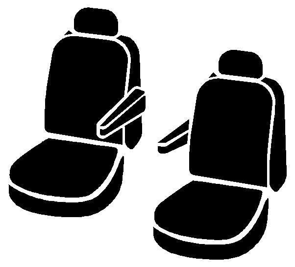 Sp black polyester accessory seat cover set from FIA part number SP87-37 BLACK