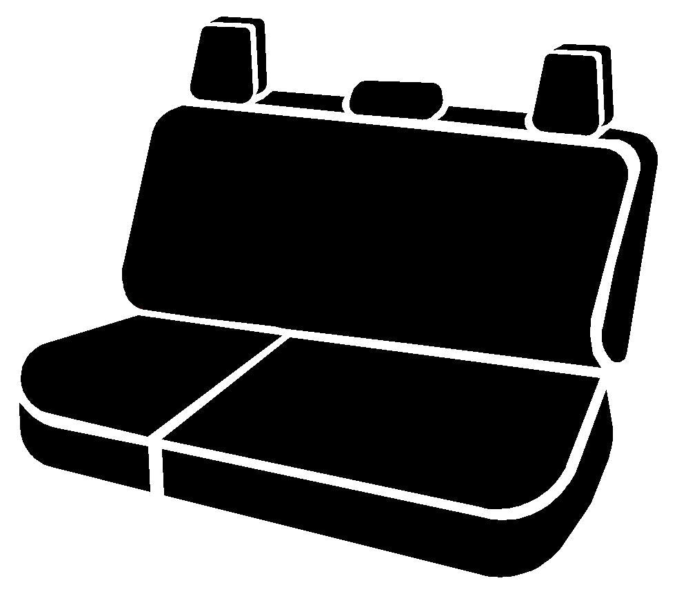 Dt black 1000 denier nylon accessory seat cover set from FIA part number DT72-67 BLACK