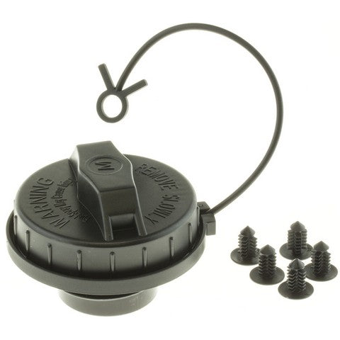 Black fuel tank cap from MotoRad part number MGC825T