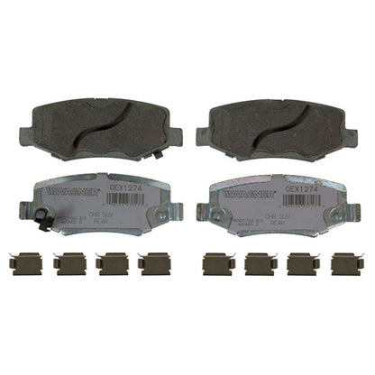 Wagner Brake OEX1274 Disc Brake Pad Set – Rear