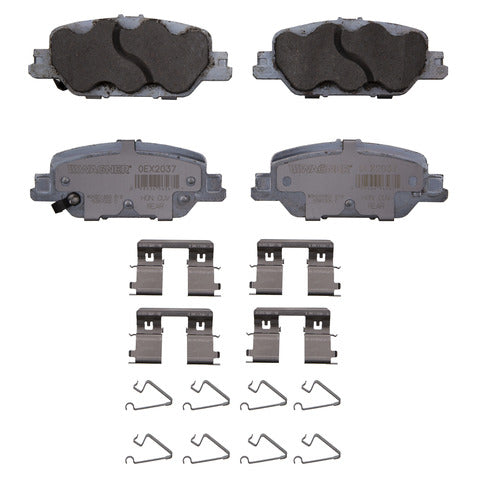 Disc Brake Pad Set from Wagner Brake part number OEX2037