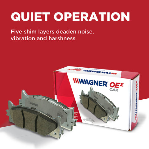 Wagner Brake OEX924 Disc Brake Pad Set – Front