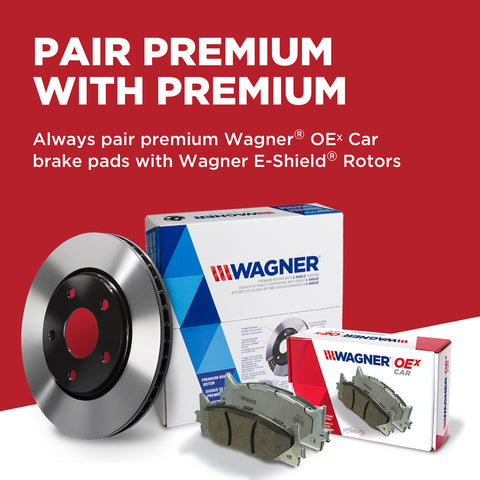 Wagner Brake OEX924 Disc Brake Pad Set – Front