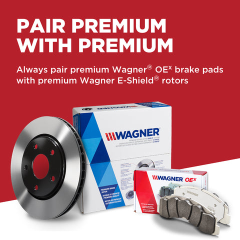 Wagner Brake OEX1522 Disc Brake Pad Set – Front