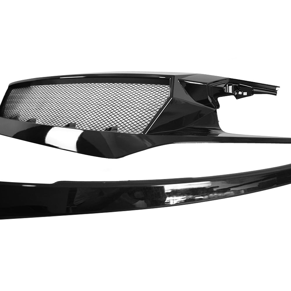 Glossy black abs plastic grille from AMERICAN MODIFIED part number AMHMAA00105