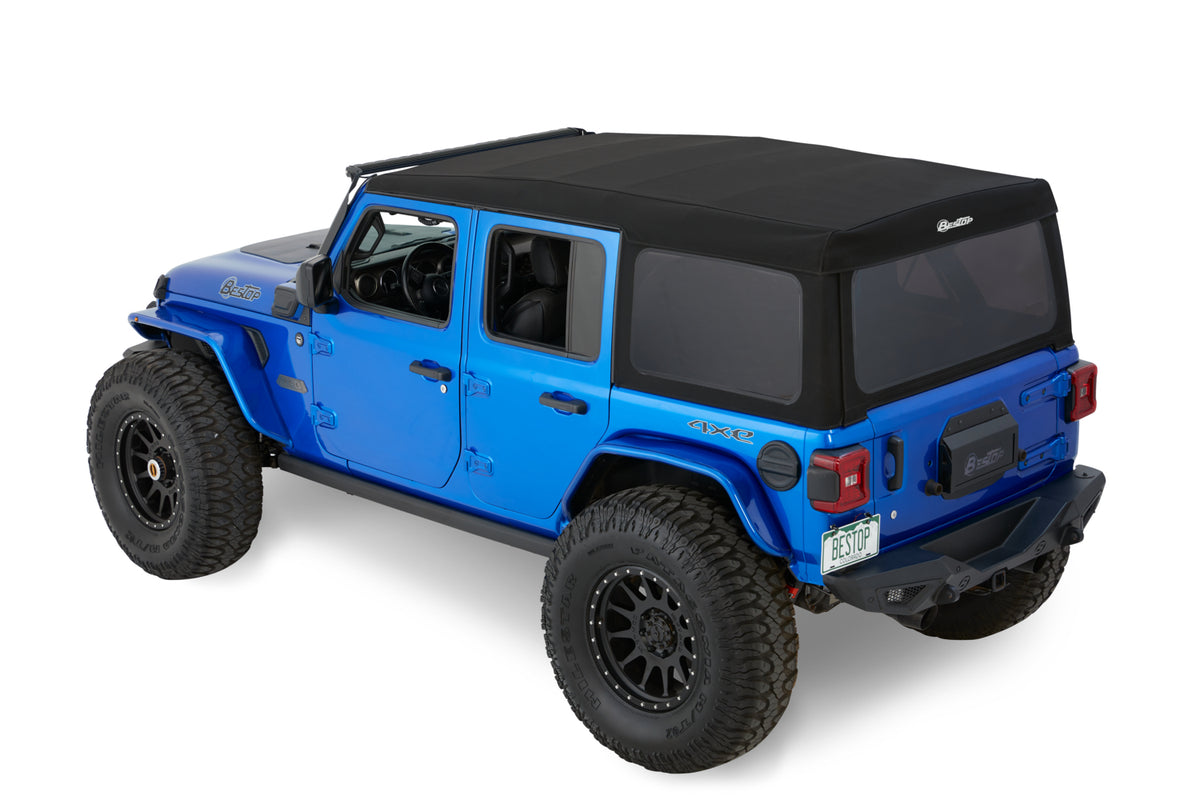 Black diamond soft top from Bestop part number 54726-35
