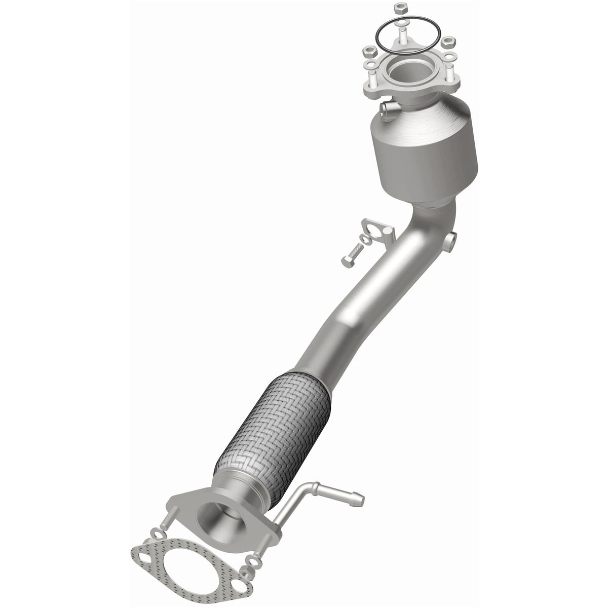 Stainless stainless steel catalytic converter from MagnaFlow Exhaust Products part number 5582941