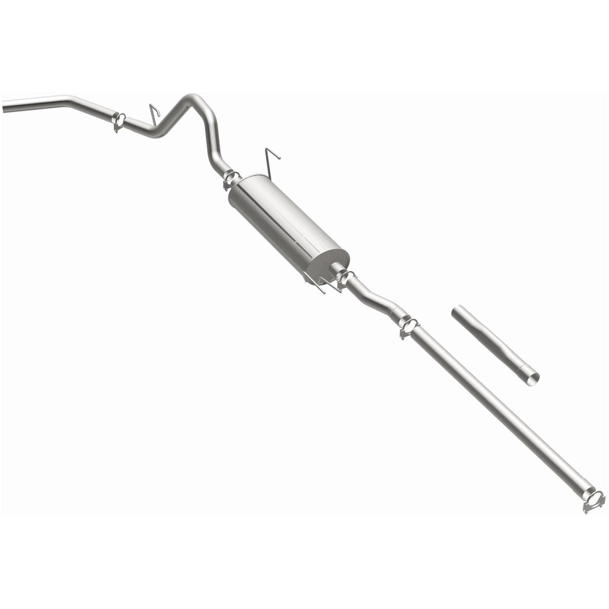 Satin exhaust system kit from BRExhaust part number 106-0697