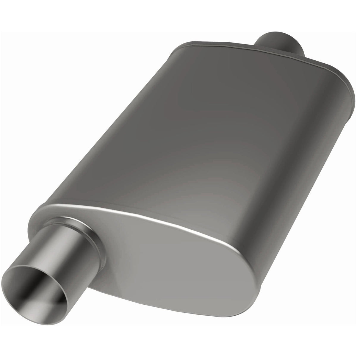 Satin exhaust muffler from MagnaFlow Exhaust Products part number 13216