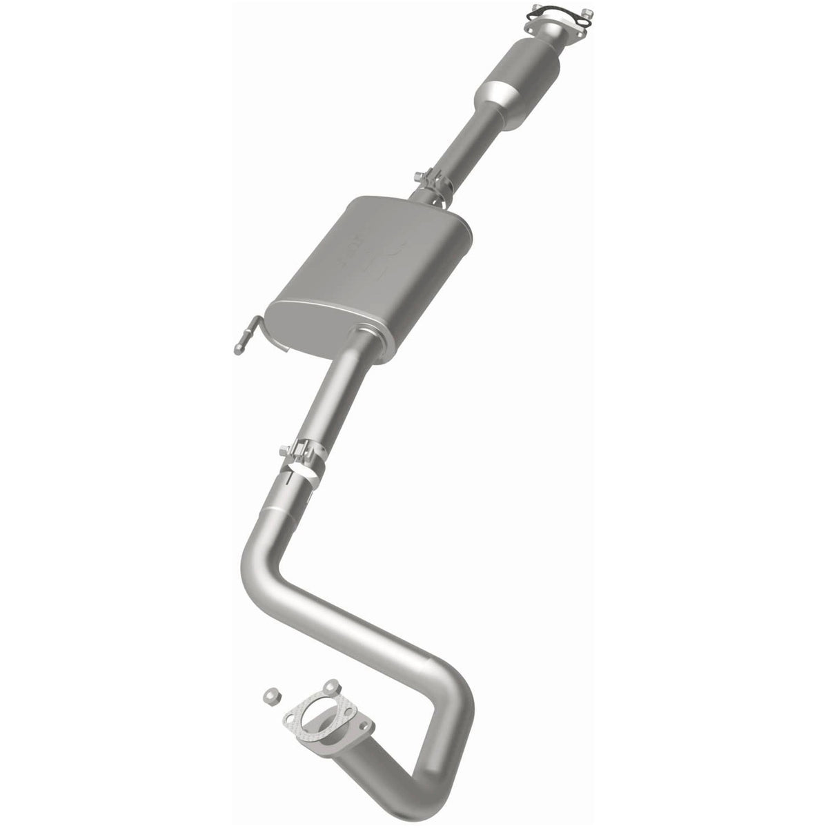 Stainless stainless steel catalytic converter from MagnaFlow Exhaust Products part number 280578