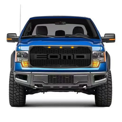 Matte black abs plastic grille from AMERICAN MODIFIED part number AMFMAA00108