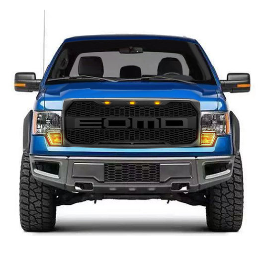 Matte black abs plastic grille from AMERICAN MODIFIED part number AMFMAA00108