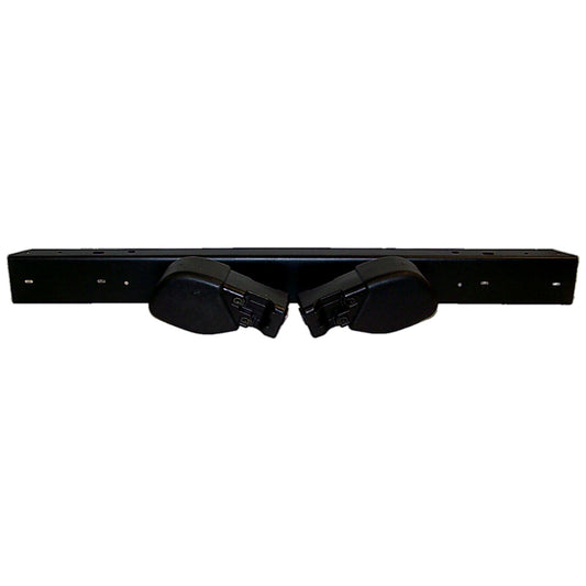 Black bumper from Crown Automotive Jeep Replacement part number 5ED16T3XK