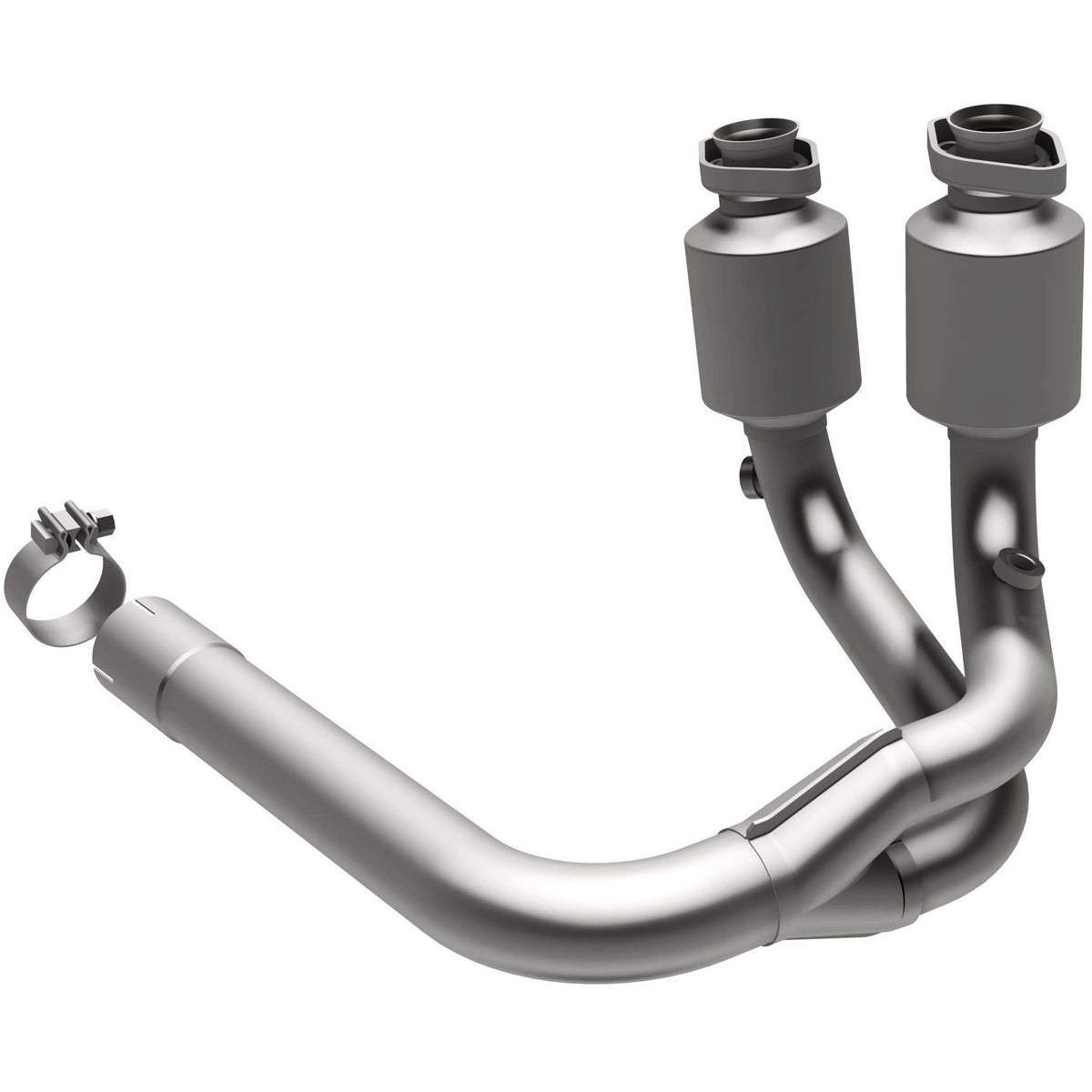 Stainless stainless steel catalytic converter from MagnaFlow Exhaust Products part number 50899