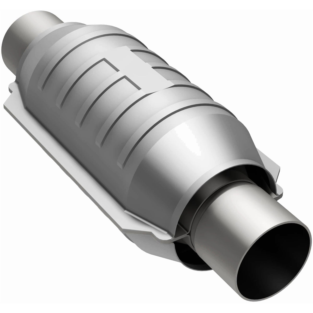 Stainless stainless steel catalytic converter from MagnaFlow Exhaust Products part number 54306