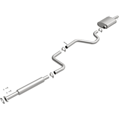Satin exhaust system kit from BRExhaust part number 106-0016
