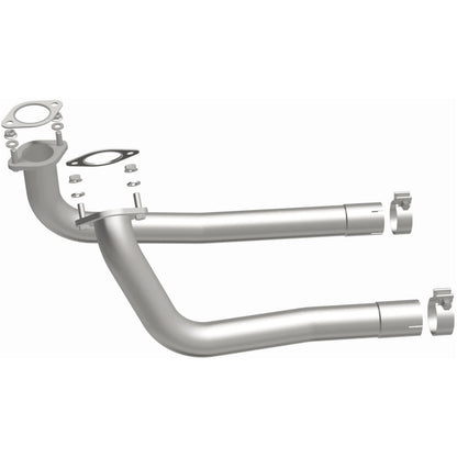 Stainless stainless steel exhaust manifold down pipe from MagnaFlow Exhaust Products part number 19304