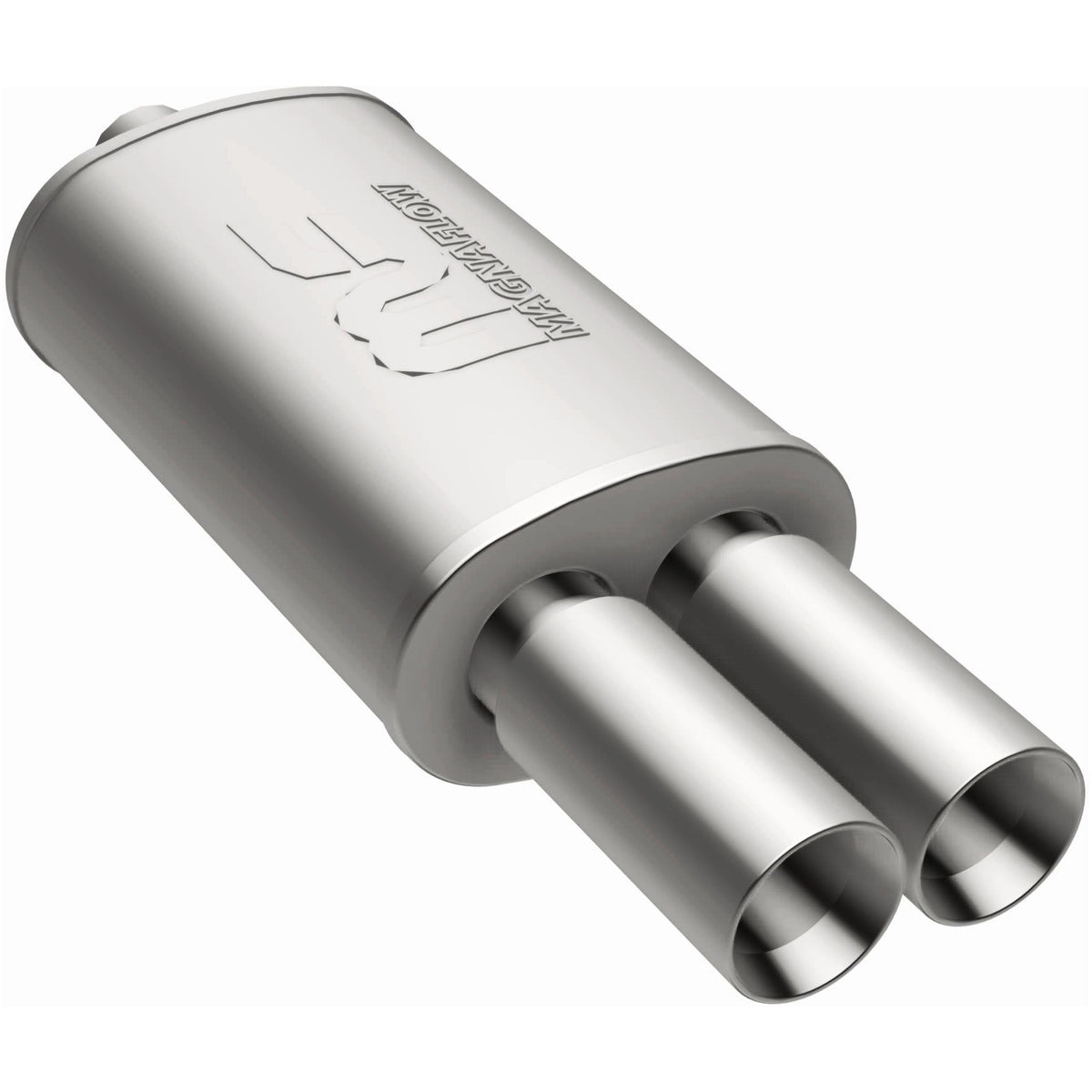 Brushed exhaust muffler from MagnaFlow Exhaust Products part number 14815