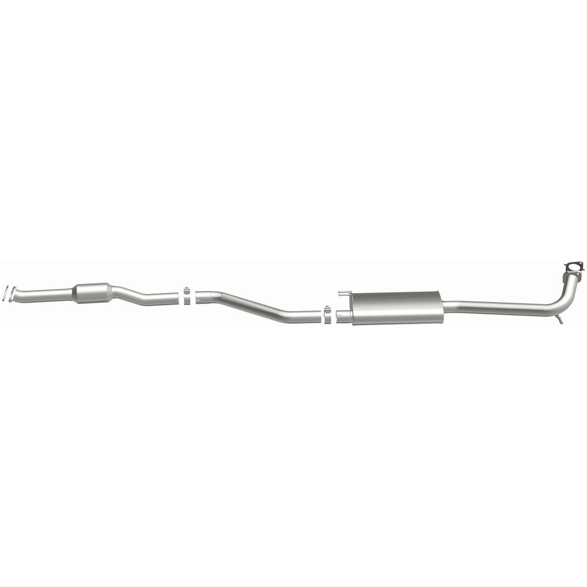Stainless stainless steel catalytic converter from MagnaFlow Exhaust Products part number 280049