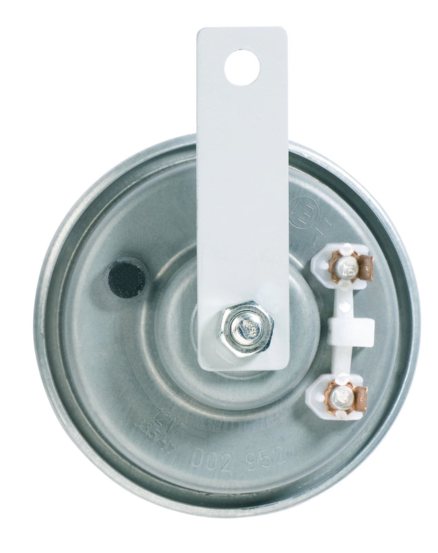 Black / gray horn with mounting hardware from Hella part number 002768382