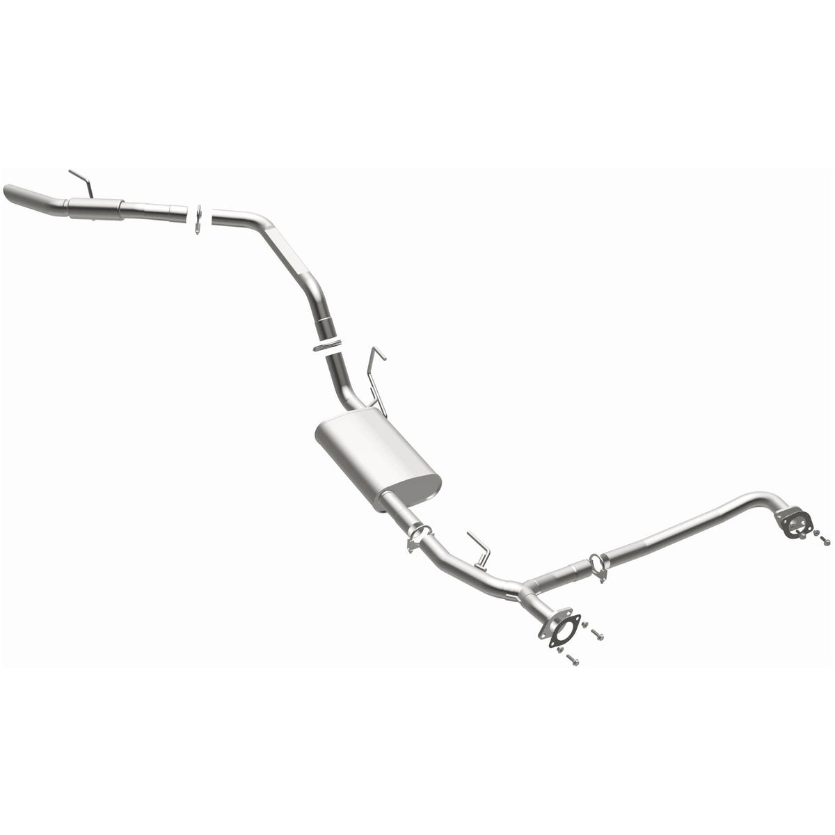 Satin exhaust system kit from BRExhaust part number 106-0066