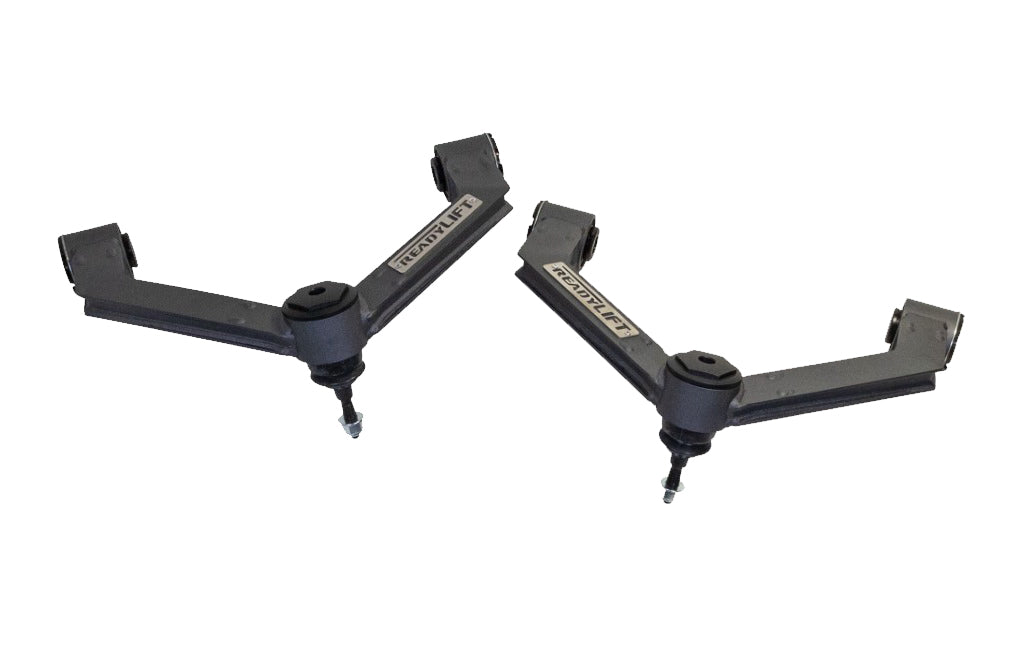 Gray suspension control arm with mounting hardware from ReadyLift part number 67-30320