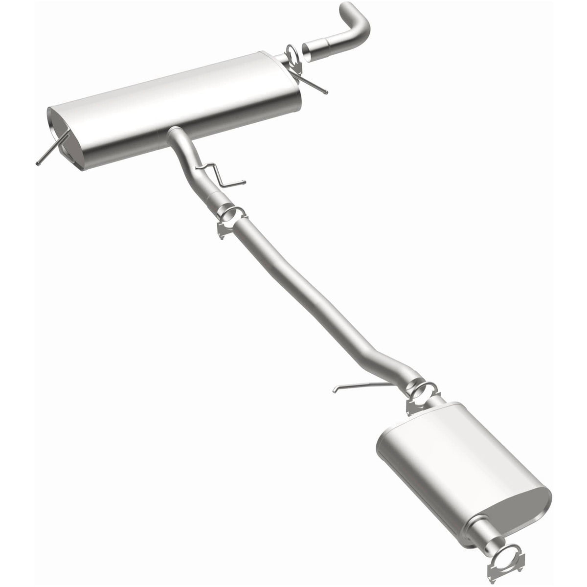 Satin exhaust system kit from BRExhaust part number 106-0020