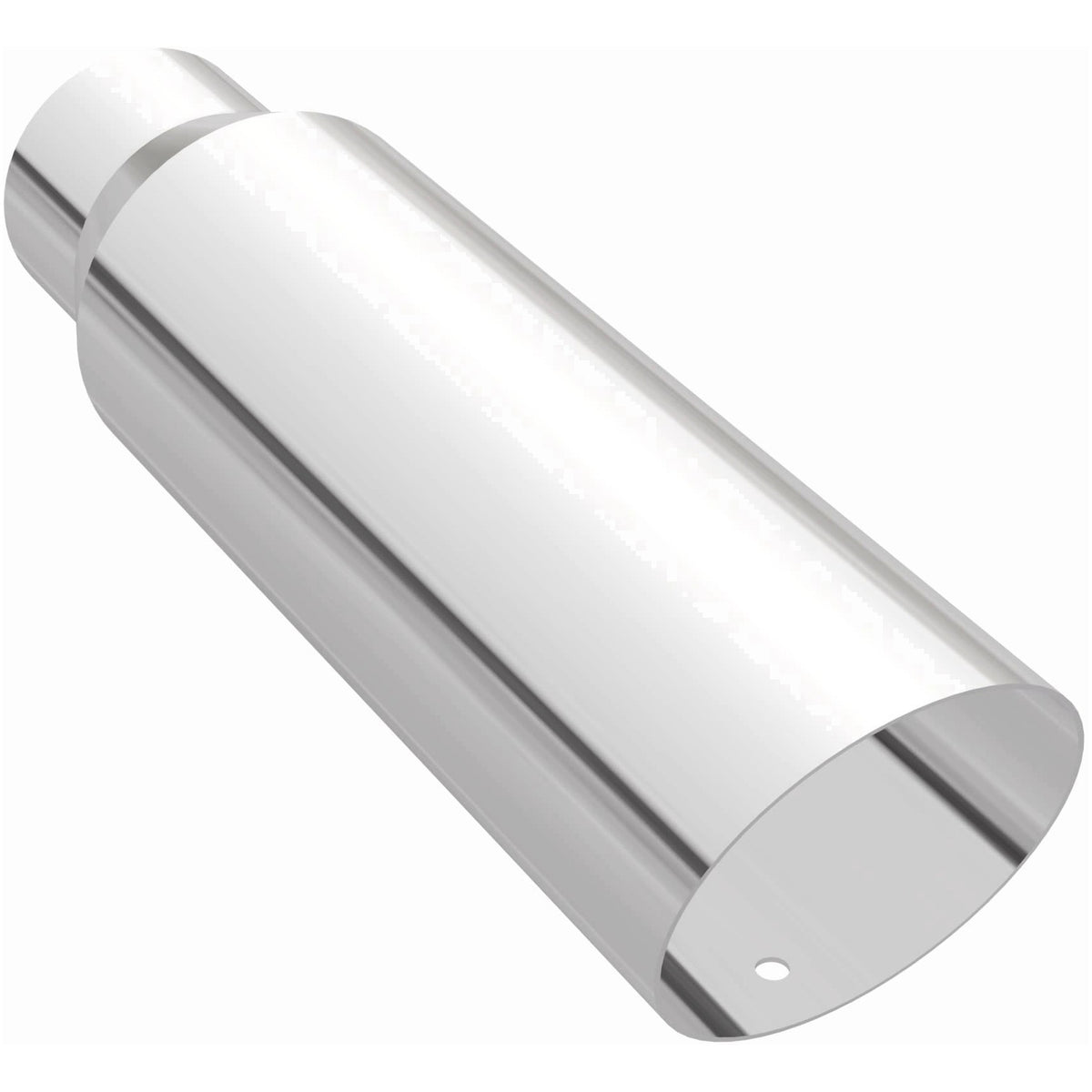 Polished stainless steel exhaust tail pipe tip from MagnaFlow Exhaust Products part number 35205