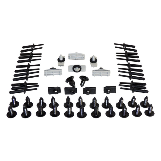 Multi colors fender flare hardware kit from Crown Automotive Jeep Replacement part number 5KHK