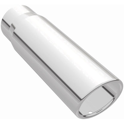 Polished stainless steel exhaust tail pipe tip from MagnaFlow Exhaust Products part number 35113