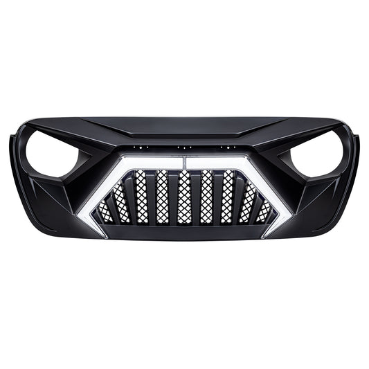 Matte black abs plastic grille from AMERICAN MODIFIED part number AMJPCA00135