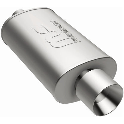 Brushed exhaust muffler from MagnaFlow Exhaust Products part number 14832