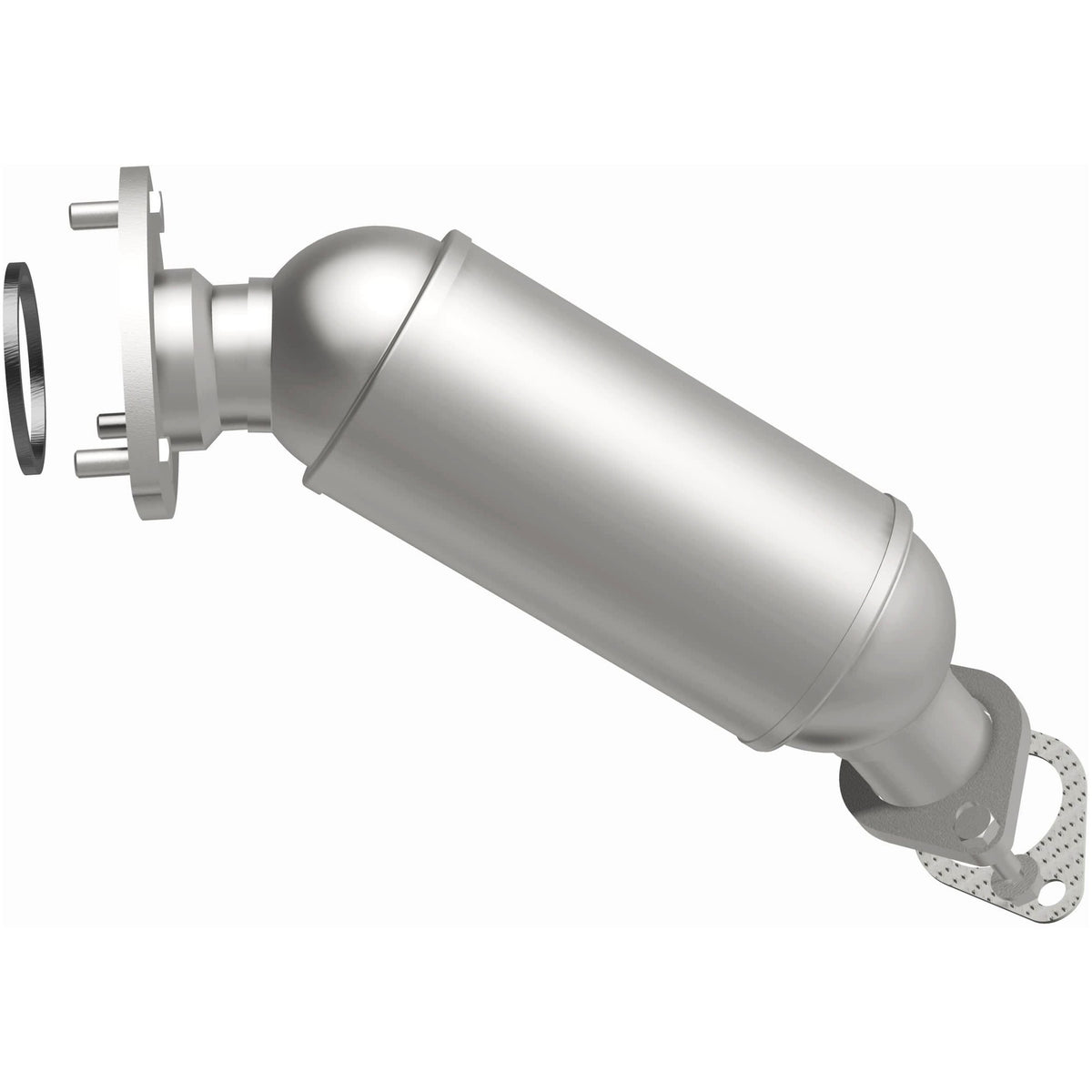 Stainless stainless steel catalytic converter from MagnaFlow Exhaust Products part number 49446