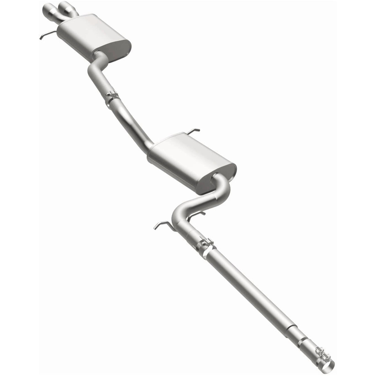 Satin exhaust system kit from BRExhaust part number 106-0972
