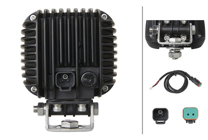Black work light from Hella part number 357109002