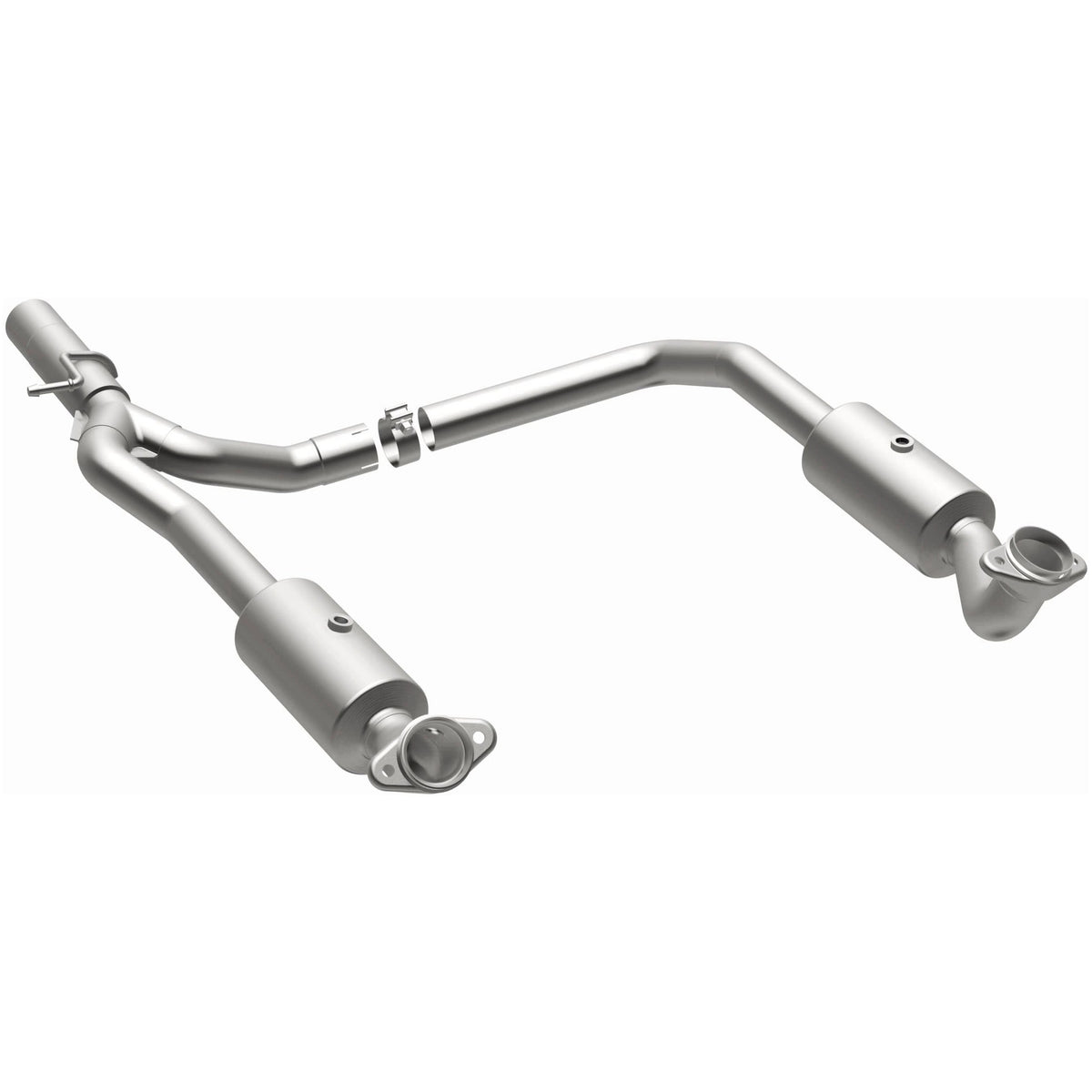 Stainless stainless steel catalytic converter from MagnaFlow Exhaust Products part number 5551599