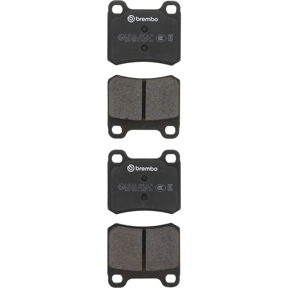Disc Brake Pad Set from Brembo part number P50013