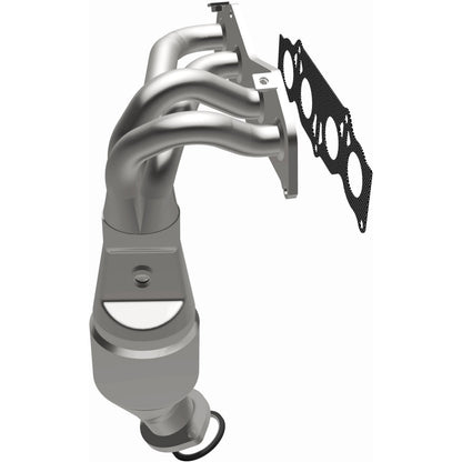 Uncoated stainless steel catalytic converter with integrated exhaust manifold from MagnaFlow Exhaust Products part number 5531291