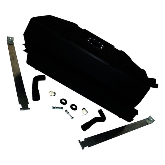 Black fuel tank from Crown Automotive Jeep Replacement part number 52002633PLMK