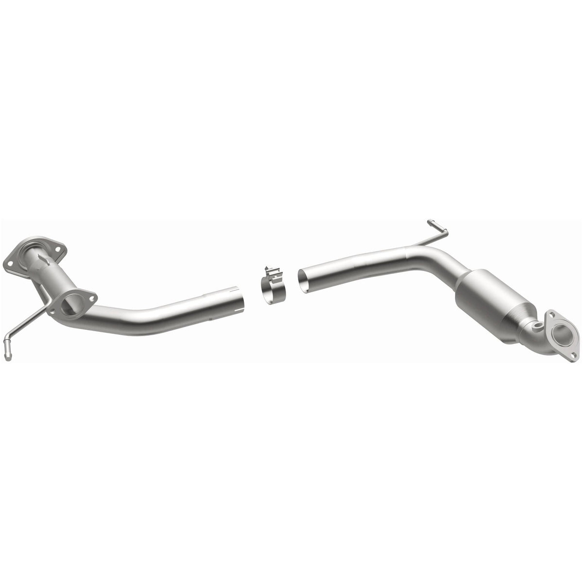 Stainless stainless steel catalytic converter from MagnaFlow Exhaust Products part number 49701