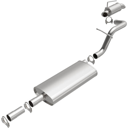 Satin exhaust system kit from BRExhaust part number 106-0047