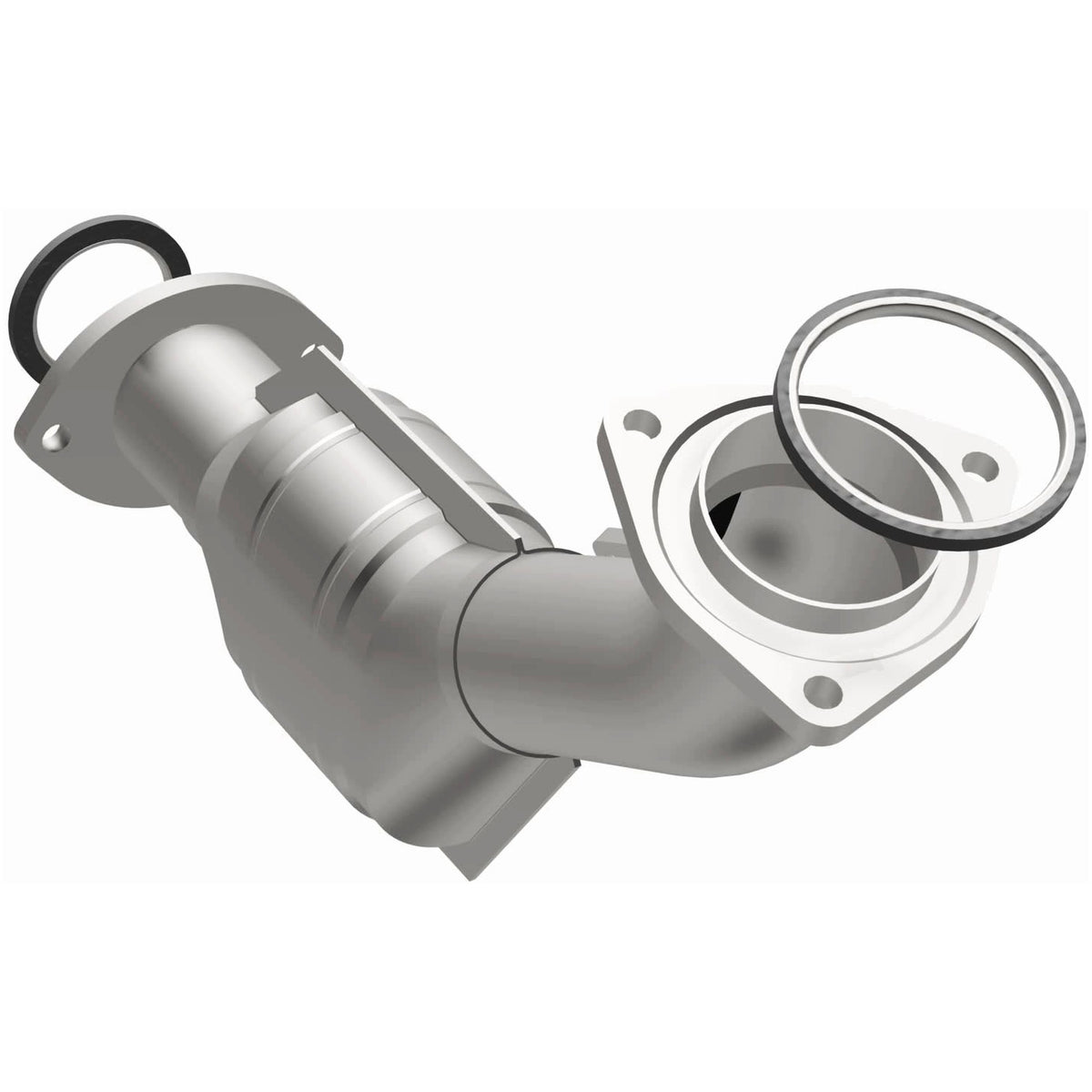 Stainless stainless steel catalytic converter from MagnaFlow Exhaust Products part number 447185