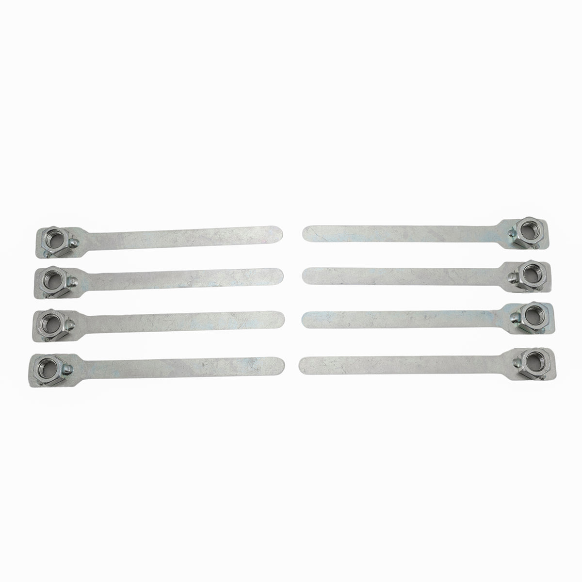 Black steel fifth wheel trailer hitch mount kit with mounting hardware from Husky Towing part number 33204