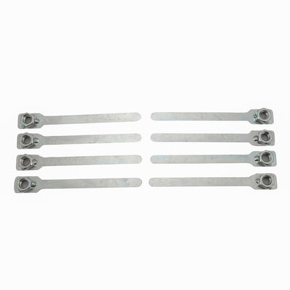 Black steel fifth wheel trailer hitch mount kit with mounting hardware from Husky Towing part number 33204