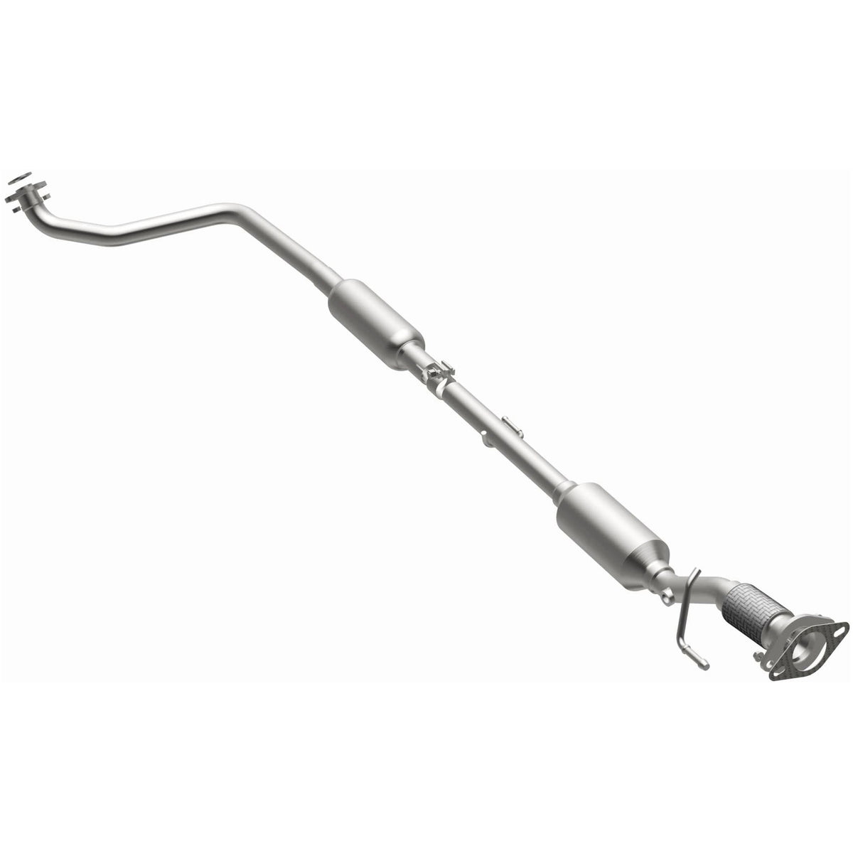 Stainless stainless steel catalytic converter from MagnaFlow Exhaust Products part number 280376