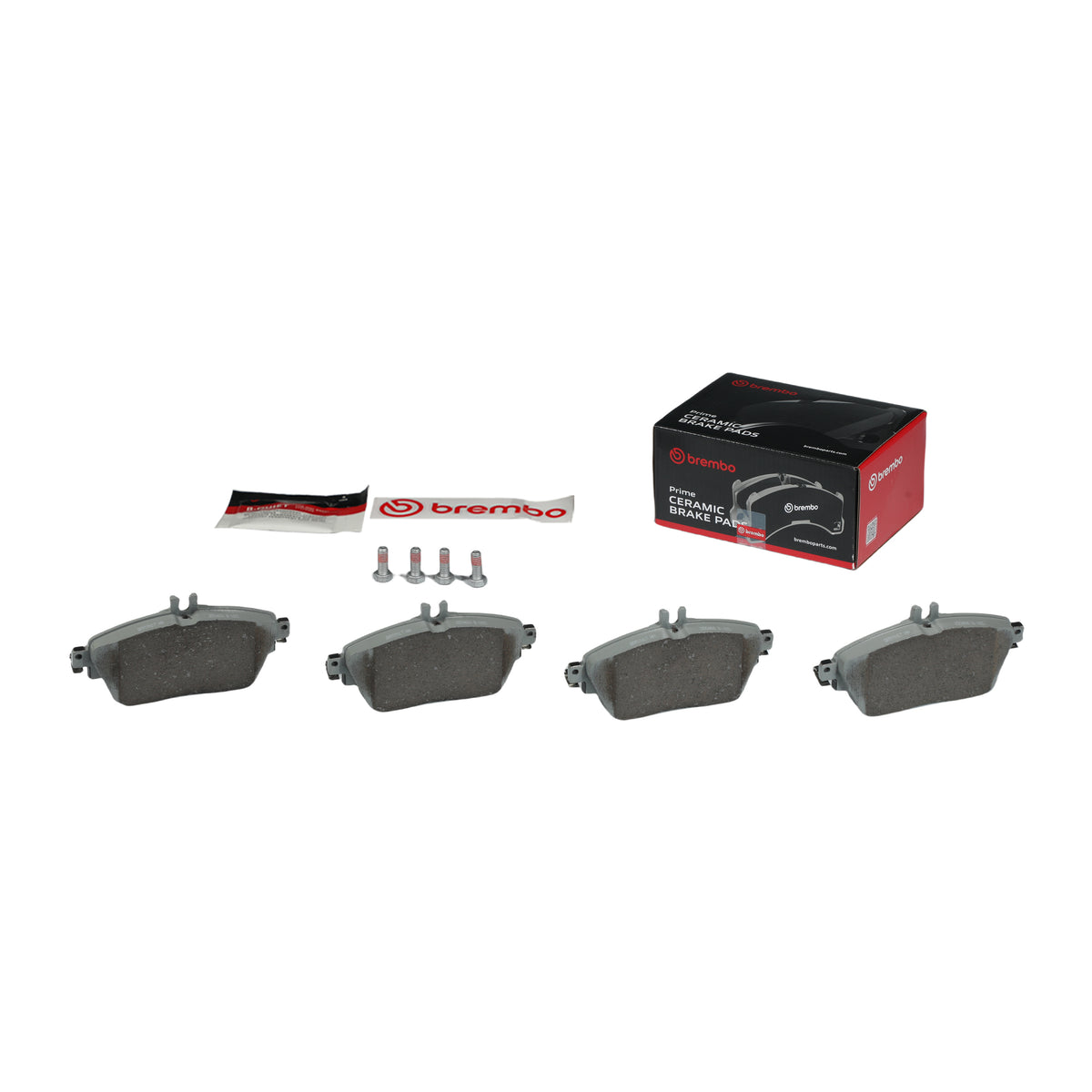 Disc Brake Pad Set with mounting hardware from Brembo part number P50093N
