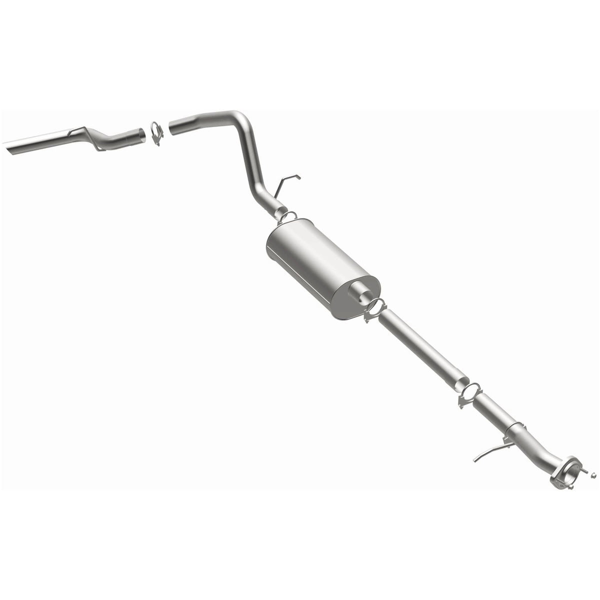 Satin exhaust system kit from BRExhaust part number 106-0011