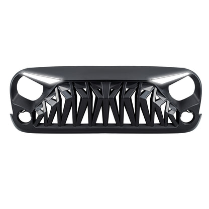 Matte black abs plastic grille from AMERICAN MODIFIED part number AMJPAA00142