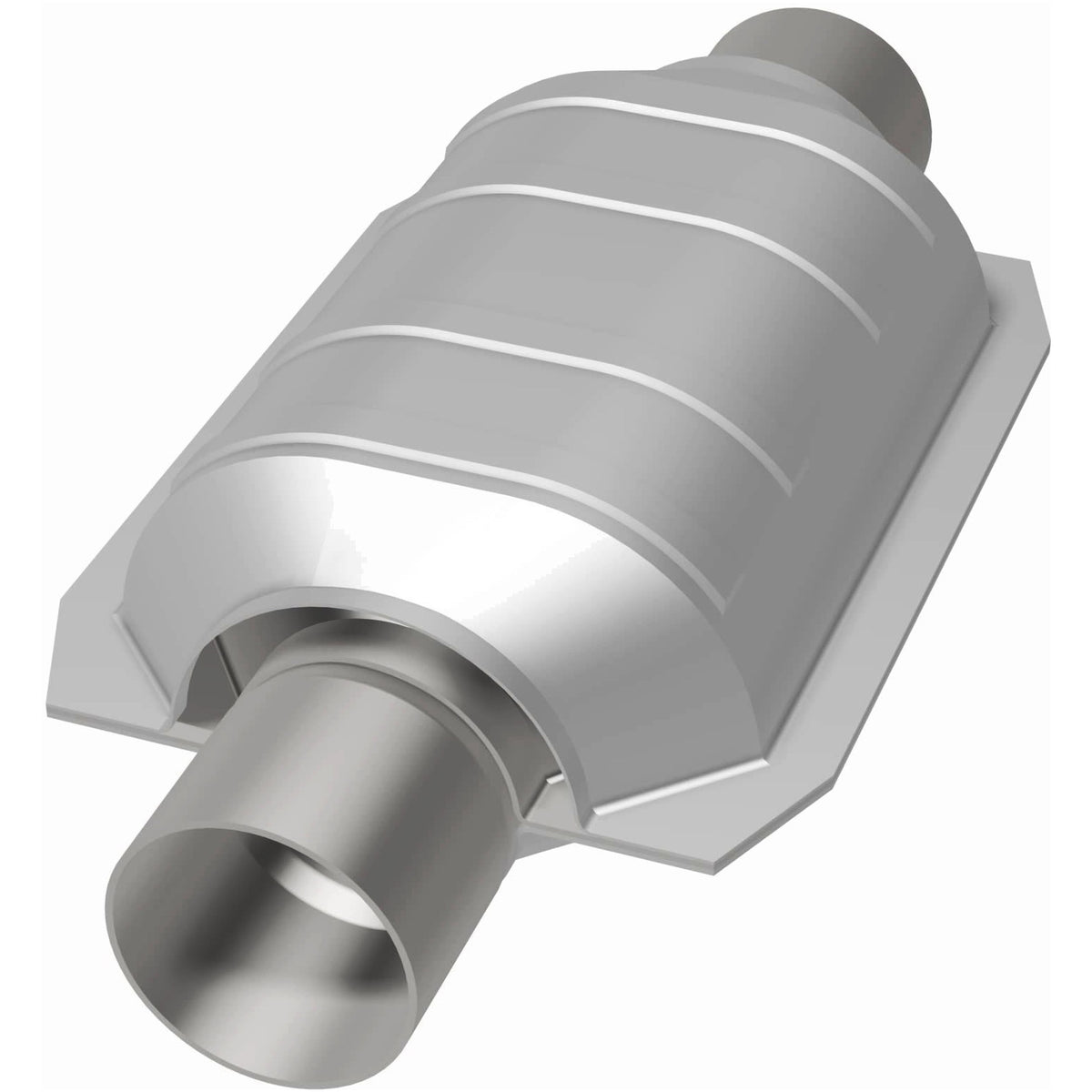 Stainless stainless steel catalytic converter from MagnaFlow Exhaust Products part number 447206
